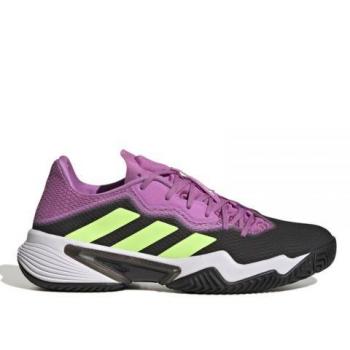 Zapatillas de tenis de hombre adidas Barricade 22 fucsia negro todas las superficies negro lila