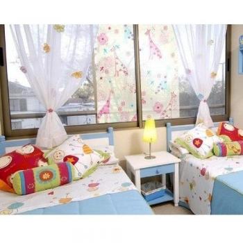 Mural de ventana Dreaming Giraffe, Dimensione:192cm x 144cm