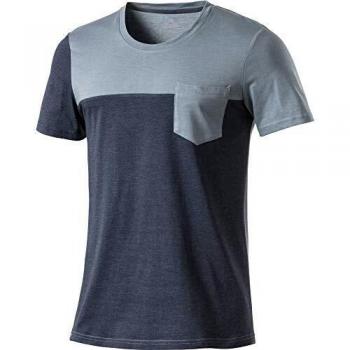 McKINLEY Joffre - Camiseta de Senderismo para Hombre, Color Rauchblau