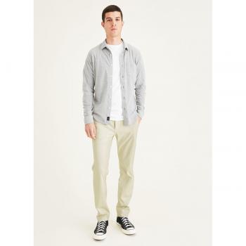 Dockers Men's Supreme Flex Skinny Chino Pants - Stone Gray 33