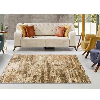 Homemania AKC-23794 Alfombra Estampada Land 2 Estampada, Moderna, Multicolor de Tela, 80 x 120 x 0,1 cm