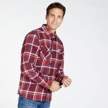 Camisa de bicicleta Alpinestars Whistler Wind Block marrón manga larga talla L