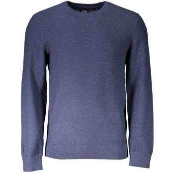 Dockers Blue Cotton Crew Neck Sweater - S