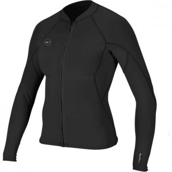 Chaqueta neopreno O'Neill Reactor 2 Front Zip negra mujer - 8, camiseta de neopreno Reactor II de 1.5 mm
