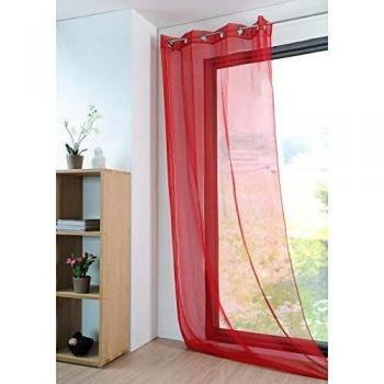 Lovely Casa r61697014vl Monna vela algodón 135 x 260 cm), color Rojo