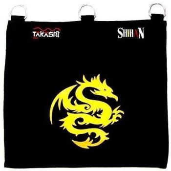 'Golden DRAGON' Wing Chun diseño de la bandera británica las unidades 1 bolsa lienzo decorativo - SHIHAN, Nuevo diseño con un cierre con cremallera y protección, hierro Palm. Entrenamiento de manos Makiwara arena Bolsa de diseño de la bandera britán