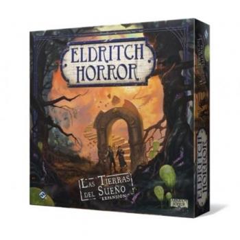 Asmodee - Las Tierras del Sueño, Juego de mesa de exploración y aventura, para 1 a 8 jugadores, edades a partir de 14 años, duración aproximada de 2 a 4 horas, incluye miniaturas