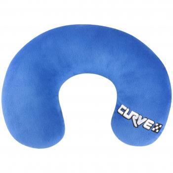 Walser 26117 Curve MINI de cuello rollo almohada cervical, a partir de 3 – 4 años, color azul