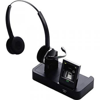 Auricular Inalámbrico DECT Jabra PRO 9460 Duo - Estéreo, Sobre la Cabeza, Alcance de 150 m