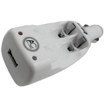 ARCTIC C4 - Cargador de baterías inteligente con pantalla LCD