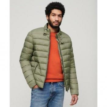 Chaqueta acolchada ligera verde Superdry M5011851a