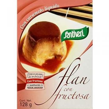 Fructose Sweetened Flan 128g - Santiveri