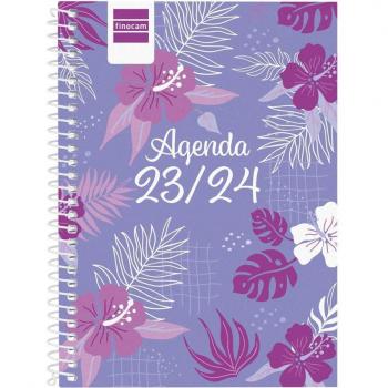 Finocam Agenda Espiral Curso Cool 2023-2024 1/8 SVH Selva Semana Vista Horizontal Multilingüe 120x164mm CB645000724