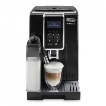 Cafetera Superautomática De'Longhi ECAM 359.55.B - Espresso, pantalla táctil, molinillo de café integrado, sistema de espuma de leche, capacidad para preparar dos tazas simultáneamente, ajuste de temperatura