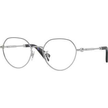 Burberry BE1388D Eyewear, Color 1005, Men's Round Silver