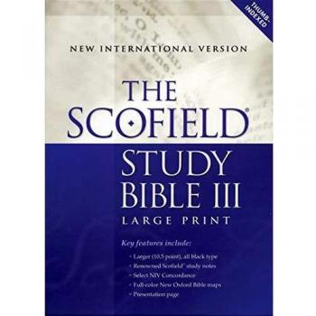 Scofield® Study Bible III, Large Print, NIV