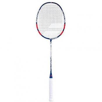 BABOLAT Prime Blast Strung FC Raqueta, Adultos Unisex, Blanc Bleu Rouge