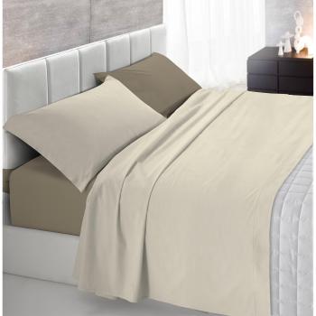 Italian Bed Linen Juego de sábanas de Color Natural