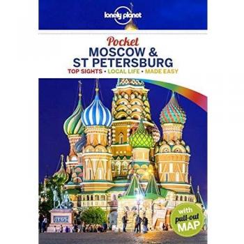 Guía de bolsillo Lonely Planet Moscú y San Petersburgo 1ª edición 2018