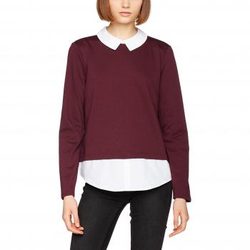 ONLY Onlcally L/s Collar Top Jrs, Camisa Manga Larga para Mujer, Multicolor