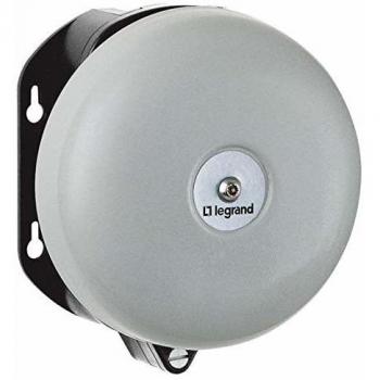 Legrand 24VAC Grey Bell Light Fixture 150mm IP44 IK10