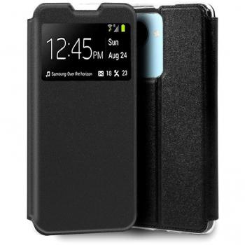 Funda Flip Cover Liso Negro para Realme C30/Narzo 50i Prime