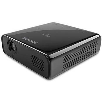 Philips PicoPix MAX, Mini proyector de Cine en casa,Android 9,USB-C, HDMI, Wi-Fi,Bluetooth,tamaño de Imagen de 120,Tienda de Aplicaciones,Panel táctil,Espejo de Pantalla inalámbrico