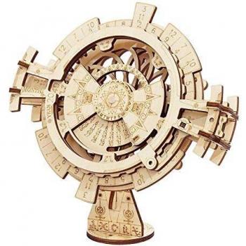 ROKR Calendario Perpetuo - Maquetas para Montar Adultos - Puzzle 3D Madera Kit de Construcción Sin Pegamento para Niños y Adultos