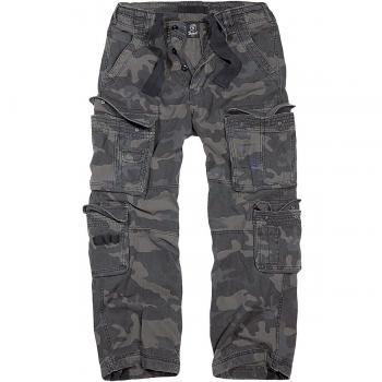 Brandit Men's Pure Vintage Cargo Pants - Dark Camo - Sizes S to 7XL