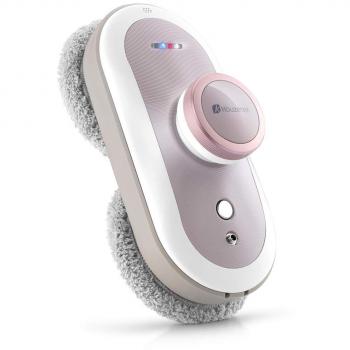 Robot de limpiaventanas/limpiacrstales, Houzetek Automático Robot Aspirador de Mando a Distancia, 3 Programas de Limpieza, 2.5kpa ¡Fuerte succión, Protección Contra Caídas, Modo Silencio