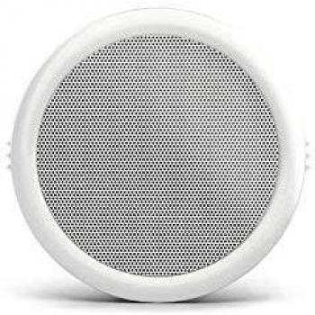 Audibax, Altavoz pasivo de techo LA05, Woofer 5, 8 ohm, Empotrable y Fácil de instalar, Diámetro Exterior 17.2 cm, Potencia 15W, Color Blanco, optimo para Sistemas de Sonorización