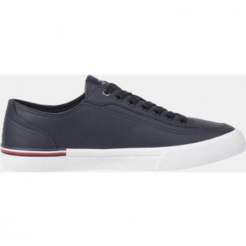 Zapatillas Tommy Hilfiger Corporate Vulc Leather Azules Hombre