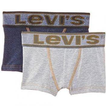 Levi's N96707A Pack 2 Boxers - Bóxer para niños, color multicoloured