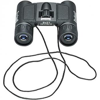 Bushnell - Powerview - 8x21 - Negro - Prisma de Techo - Binocular Compacto - 132514
