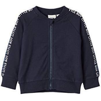 NAME IT Nbmdeneck Swe Card UNB Suéter cárdigan, Dark Sapphire, 86 para Bebés