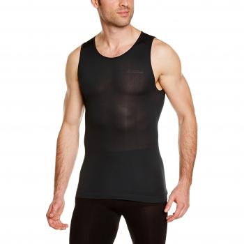 Odlo Unterhemd Sportswear Singlet Crew Neck Evolution X-Light - Top interior térmico para hombre, color negro, talla L