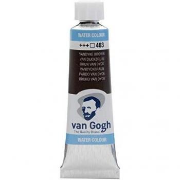 Acuarela en tubo 10 ml Van Gogh Pardo Van Dyck