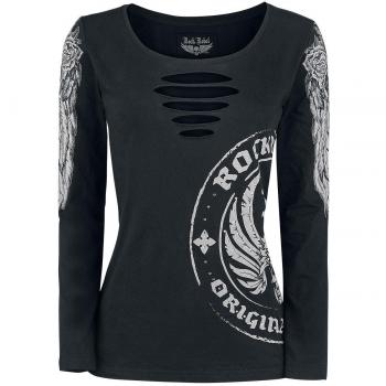 Rock Rebel by EMP Here To Stay Manga Larga Mujer Negro M