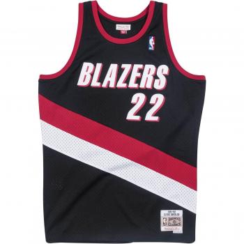 Clyde Drexler Portland Trailblazers NBA Jersey Black Men's Mitchell & Ness