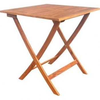 Mesa Plegable de Madera de Acacia Impression Pattaya 70x70x74h