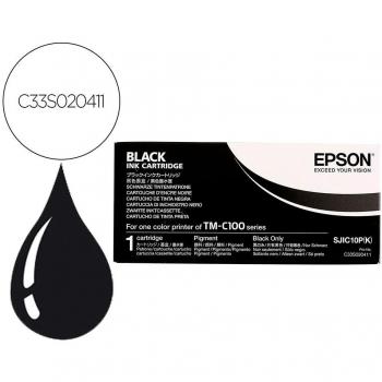 Cartucho de Tinta Original Epson SJIC10P(K) Negro