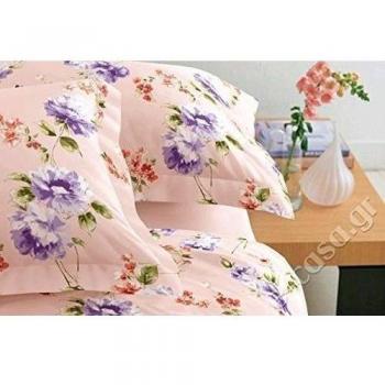 Zucchi Collection.- Funda nordica Diva V1 rosa 240x220 cm + 2 fundas de almohada 50x80 cms