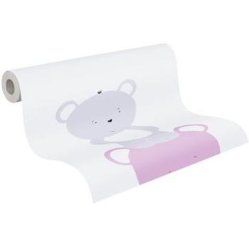 Papel Pintado Infantil Little Love - Vliestapete con Animales Divertidos, Diseño Moderno, 0.53 x 10.05 m, Vinílico