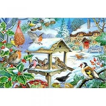Rompecabezas Grande de 250 Piezas Alimenta a las Aves - The House of Puzzles (1400)