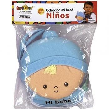 Niños - Libro de tela con sonido y enganche con velcro