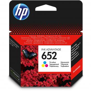 HP 652 cartucho de tinta Original Negro, Cian, Amarillo - Cartucho de tinta para impresoras