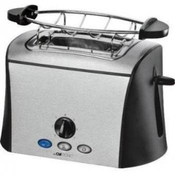 Clatronic TA3324 - Tostador para 2 rebanadas, 850 W, con recogemigas