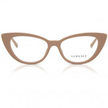 Gafas Graduadas Versace VE3286 5331 para Mujer Marrones con Lentes Recetados de 54 mm