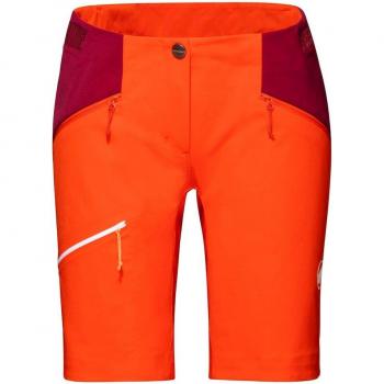 Bermuda de montaña para mujer Mammut Taiss Rojo Sangre