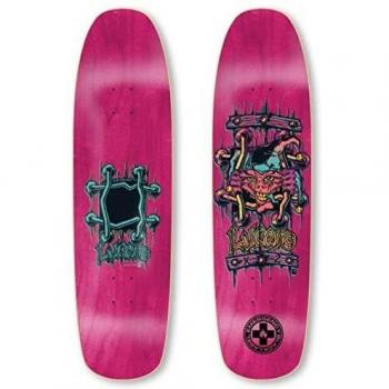 Tabla de Skate Black Label Lucero x 2 Rosa 8.88 pulgadas